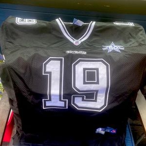 Reebok NFL Jersey Size 54 Color Black 100% Polyester#19 Austin  50th Anniversary
